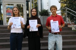 Clara Hoffmann Madina Noor und Finn Brunnermeier