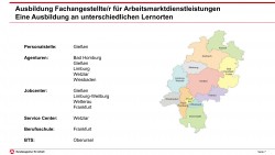 Praesentation Ausbildungs und Karrieremoeglichkeiten bei der Agentur fuer Arbeit 02